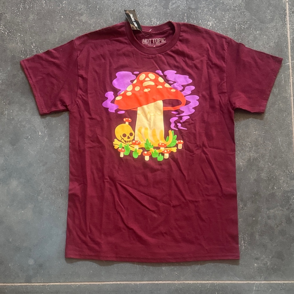 Hot Topic Mushroom Shirt